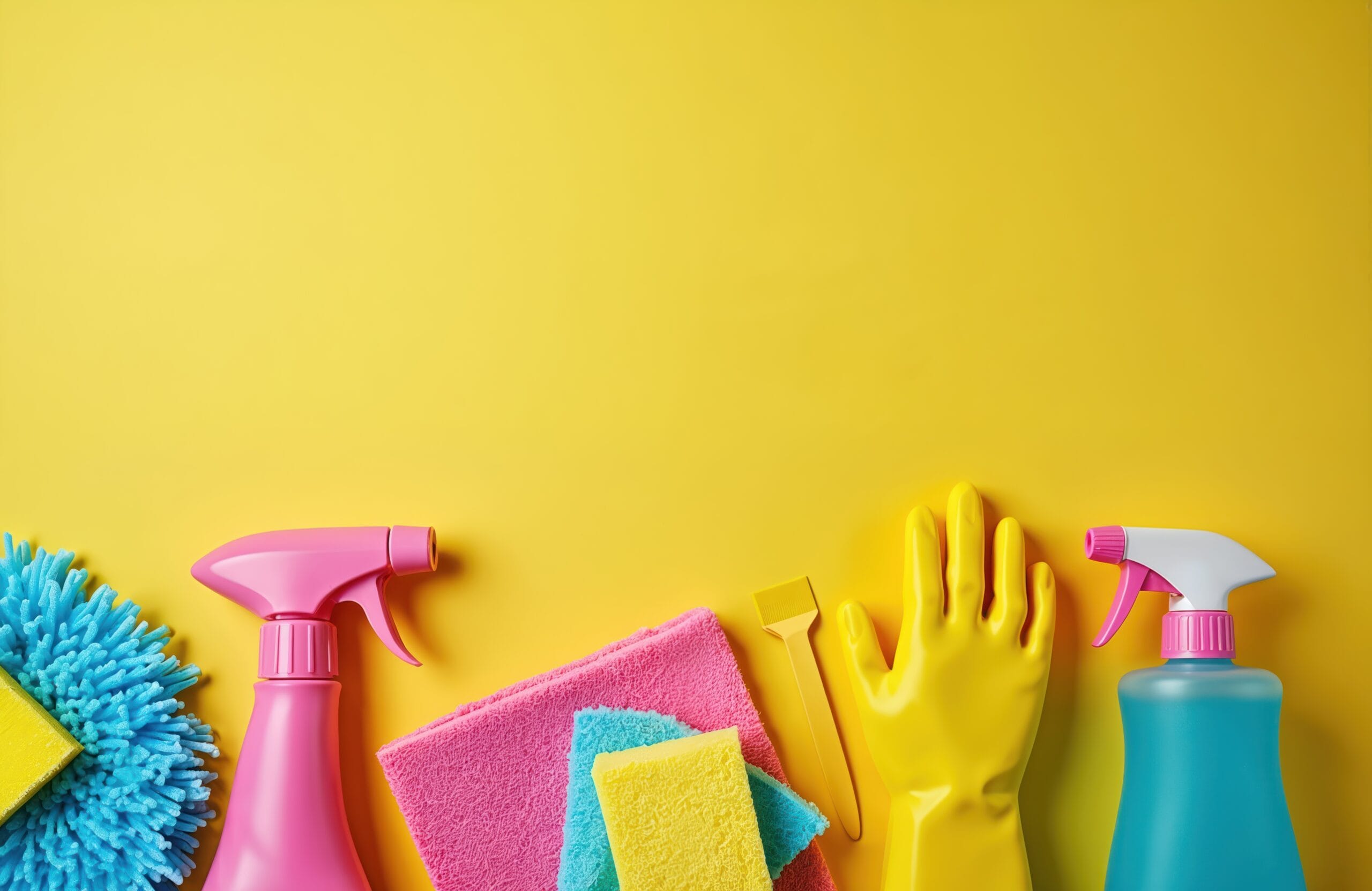 O fim da despensa cheia: Como a limpeza sem químicos simplifica a rotina